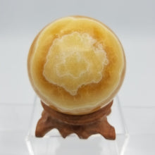 Load image into Gallery viewer, Orange Calcite Sphere
