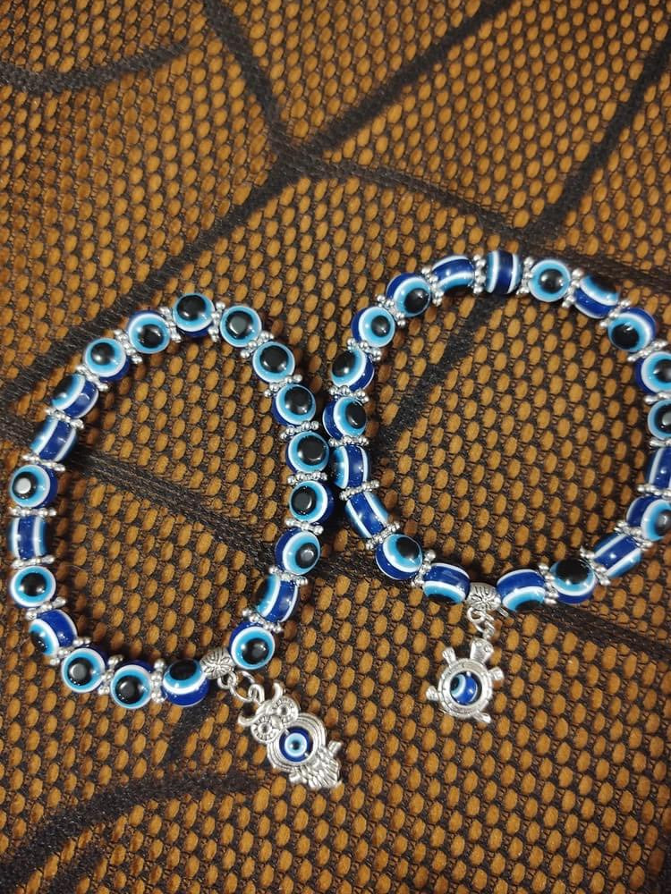 Evil Eye Bracelet with Charm