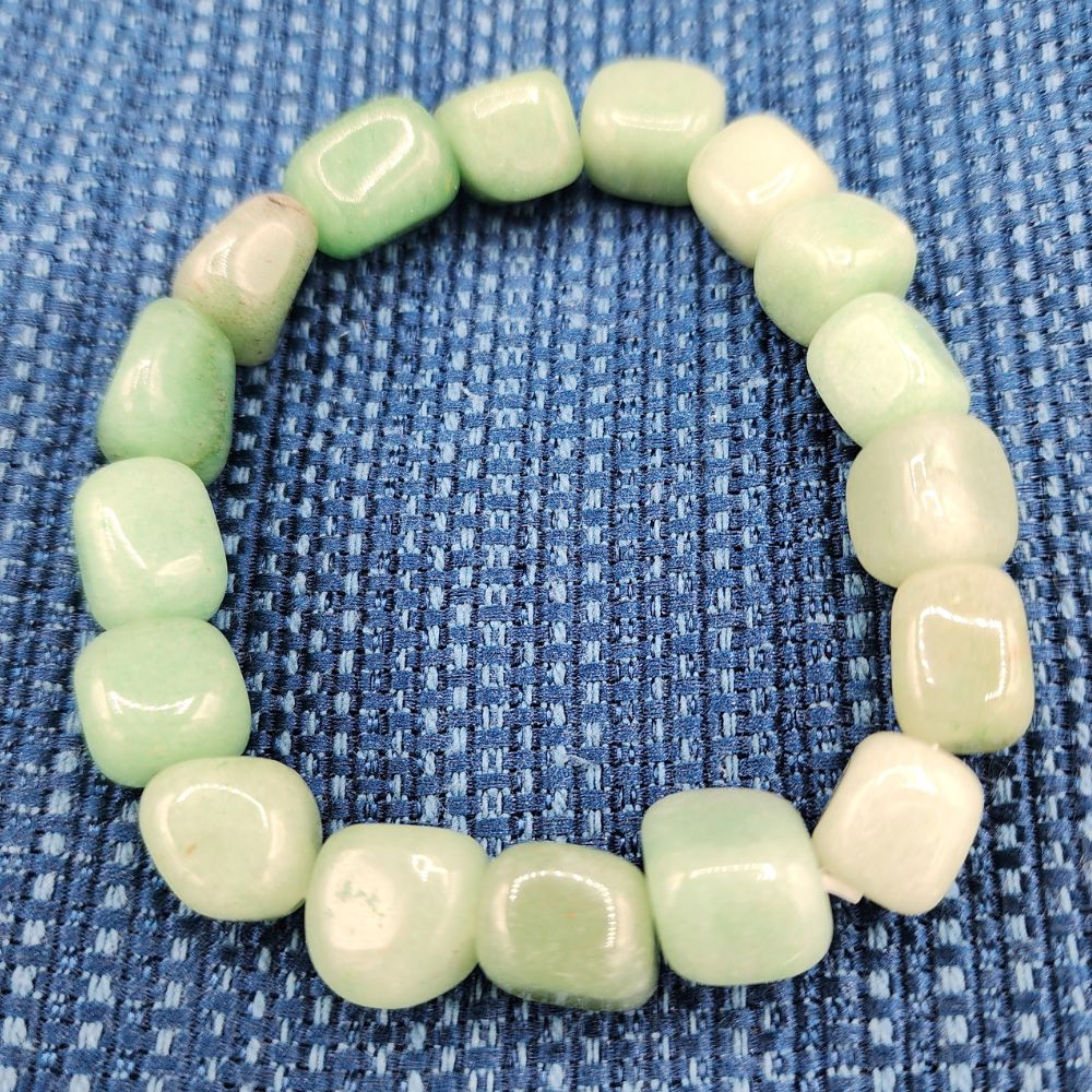 Green Aventurine Tumbled Stone Bracelet