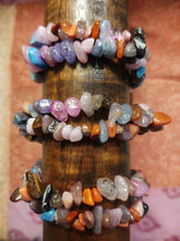 Load image into Gallery viewer, Double Strand Gemstone Chip Bracelet
