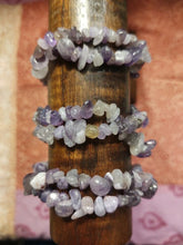 Load image into Gallery viewer, Double Strand Gemstone Chip Bracelet
