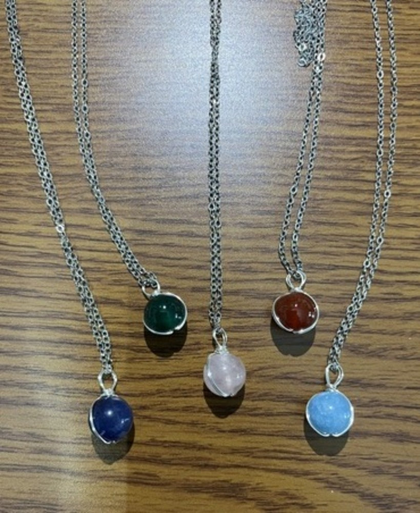 Gemstone Bead Necklace