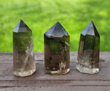 Load image into Gallery viewer, Smoky Quartz Cut Base Point
