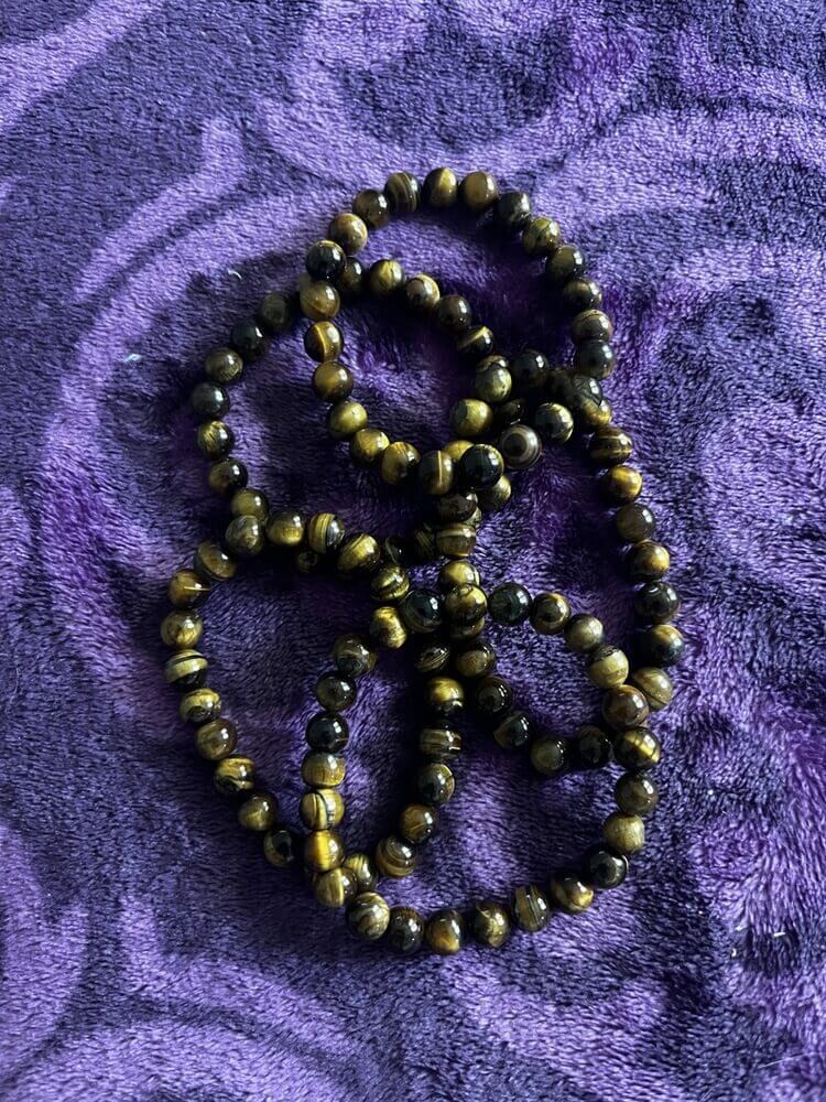 Tiger Eye Bead Bracelet