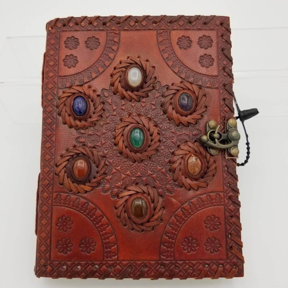 Handmade Leather Embossed Journal