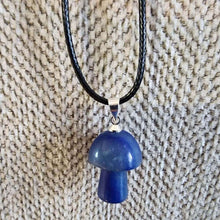 Load image into Gallery viewer, Gemstone Mushroom Necklace
