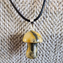 Load image into Gallery viewer, Gemstone Mushroom Necklace

