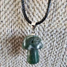 Load image into Gallery viewer, Gemstone Mushroom Necklace
