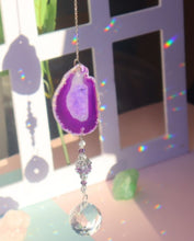 Load image into Gallery viewer, Agate Suncatcher
